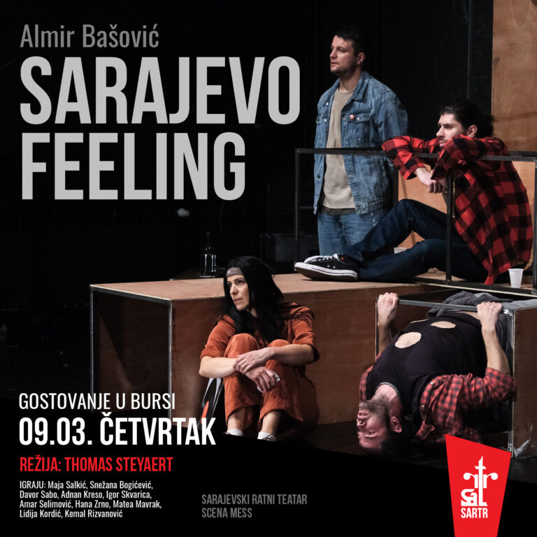 Predstava “Sarajevo Feeling” gostuje na međunarodnom teatarskom Festivalu “BURSA BALKAN FEST” u Turskoj